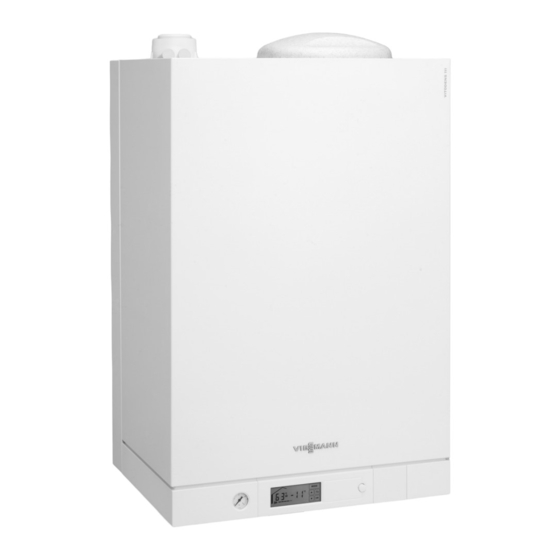 Viessmann VITODENS 100-W Bedieningshandleiding