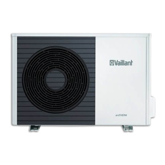 Vaillant aroTHERM split VWL 35/5 Snelgids