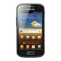 Samsung T Mobile GALAXY Ace 2 I8160 Android Gebruiksaanwijzing