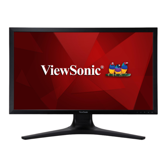 ViewSonic VP2780-4K Gebruikshandleiding