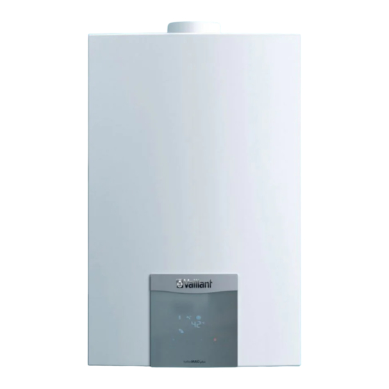 Vaillant turboMAG plus MAG 125/1-5 RT K-NL Installatie- En Onderhoudshandleiding