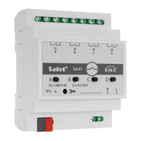 Satel KNX-SA24 Installatiehandleiding