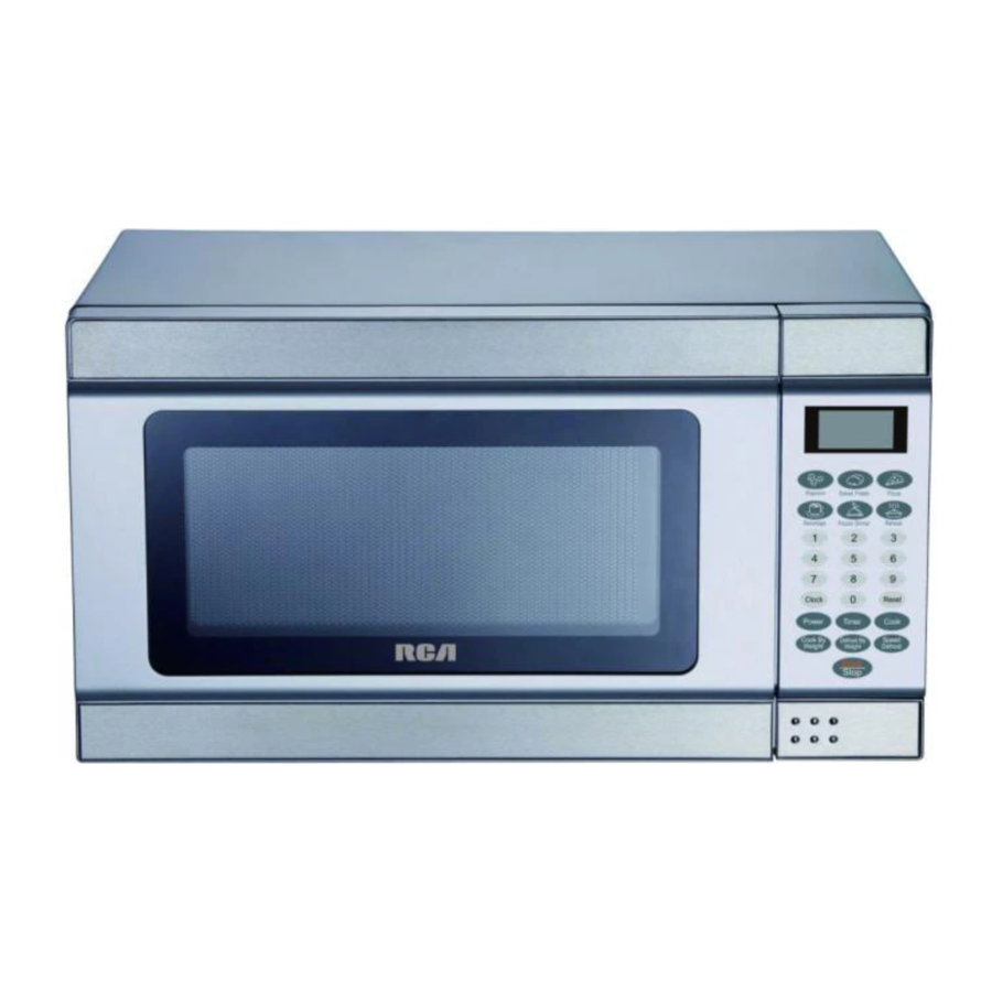 RCA RMW737 - 0.7 CU FT STAINLESS DESIGN magnetron