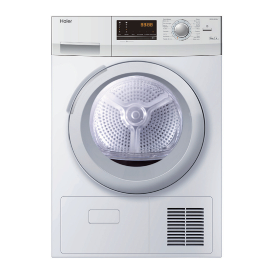 Haier HD80-B636-F Gebruikshandleiding