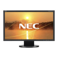 NEC AccuSync AS222Wi Gebruikershandleiding