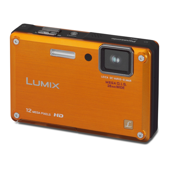 Panasonic Lumix DMC-FT1 Beknopte Gebruiksaanwijzing