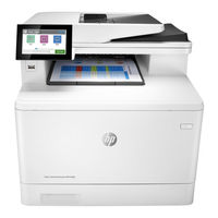 HP Color LaserJet Enterprise MFP M480 Gebruikershandleiding