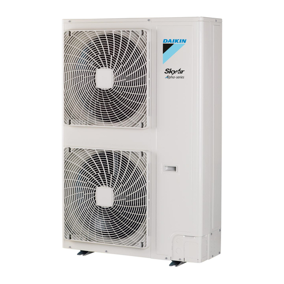 Daikin Sky Air Alpha Series Uitgebreide Handleiding Voor De Installateur