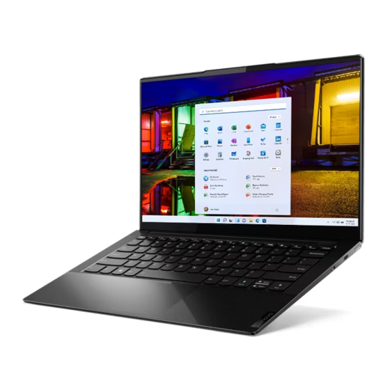 Lenovo Yoga Slim 9i Gebruikershandleiding