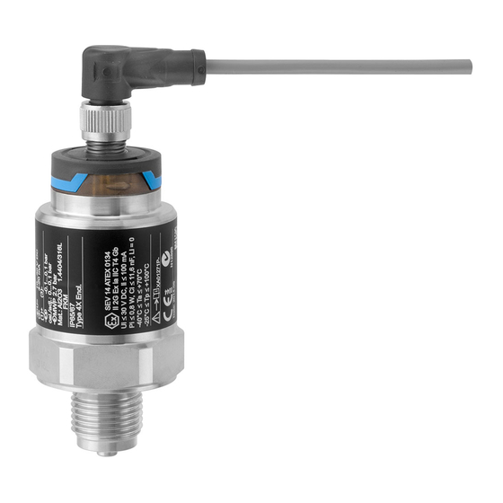 Endress+Hauser Cerabar PMC21 IO-Link Beknopte Handleiding