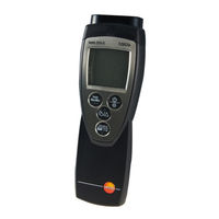 TESTO 315-3 Gebruiksaanwijzing