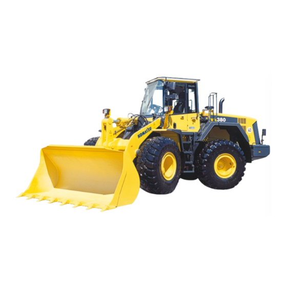 Komatsu WA380-6H Handleiding