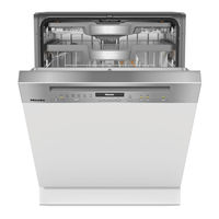 Miele G 7238 Gebruiksaanwijzing