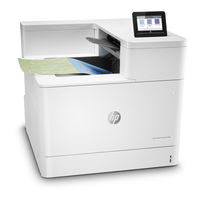 HP Color LaserJet Enterprise M856dn Gebruikershandleiding