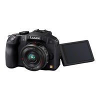 Panasonic Lumix DMC-G6 Beknopte Gebruiksaanwijzing