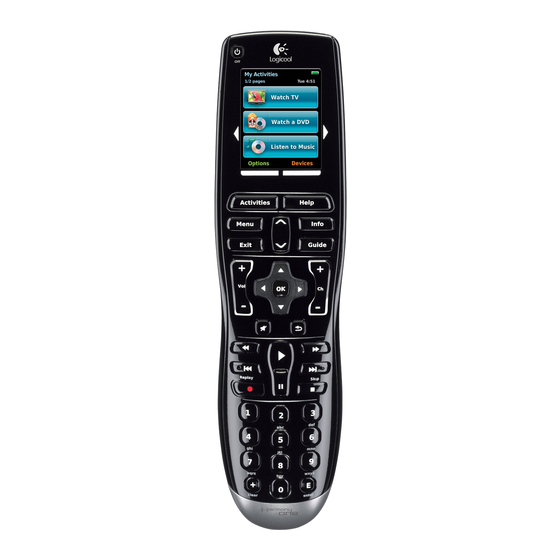 Logitech Harmony one Handleiding