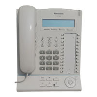 Panasonic KX-T7636SP Beknopte Handleiding