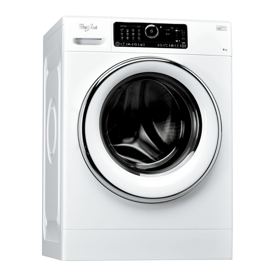 Whirlpool FSCR80621 Gebruiksaanwijzing En Installatiehandleiding