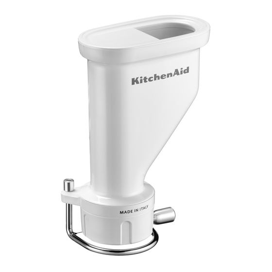 KitchenAid 5KSMPEXTA Gebruikershandleiding