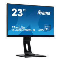 Iiyama ProLite XU2390HS Gebruikershandleiding