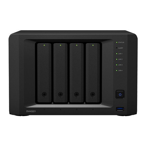 Synology DVA3221 Installatiegids