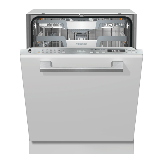 Miele G 7160 Gebruiksaanwijzing