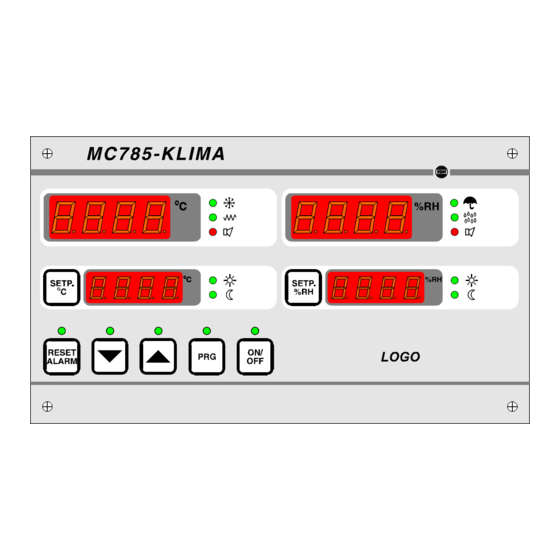 VDH MC 785 KLIMA Gebruiksaanwijzing