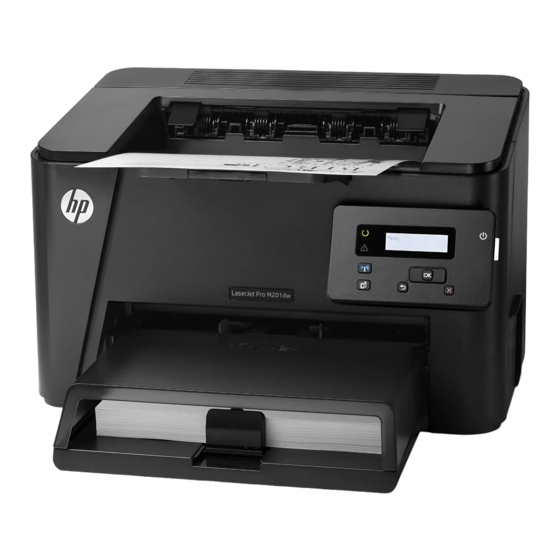 HP LaserJet Pro M201 Series Gebruikershandleiding