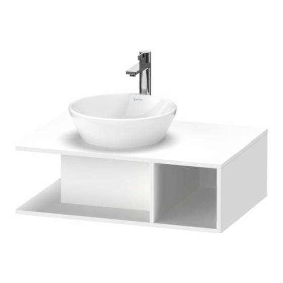 DURAVIT D-Neo DE 4928 Montagehandleiding