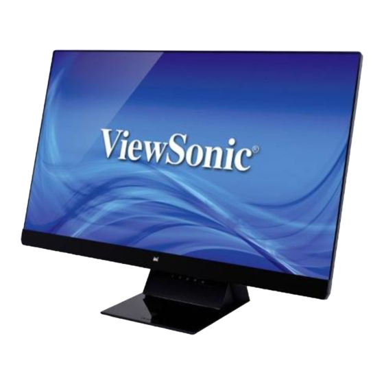 ViewSonic VX2770Sml-LED Gebruikshandleiding