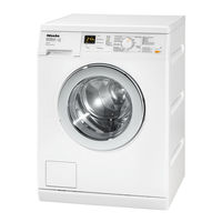 Miele W 3371 Edition 111 Gebruiksaanwijzing