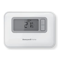 Honeywell Home T3M Gebruikershandleiding