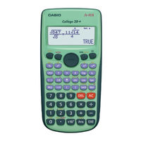 Casio fx-92B College 2D+ Gebruiksaanwijzing