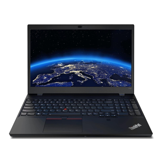 Lenovo ThinkPad P15v Gen 3 Gebruikershandleiding