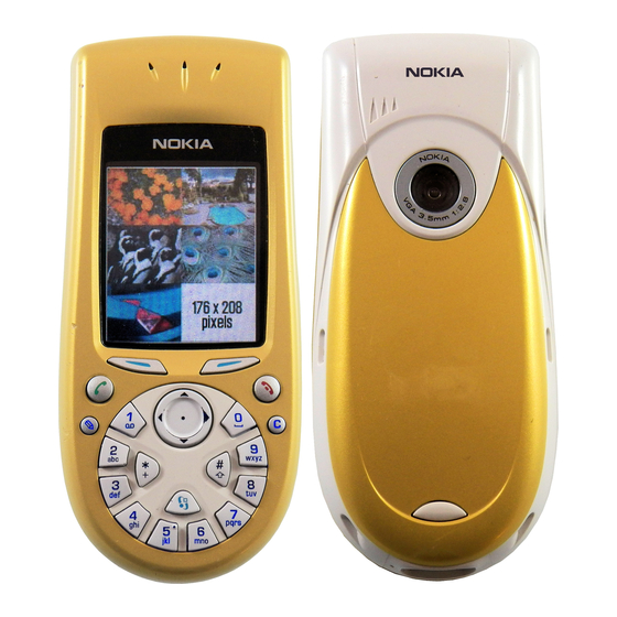 Nokia 3650 Uitgebreide Gebruikershandleiding