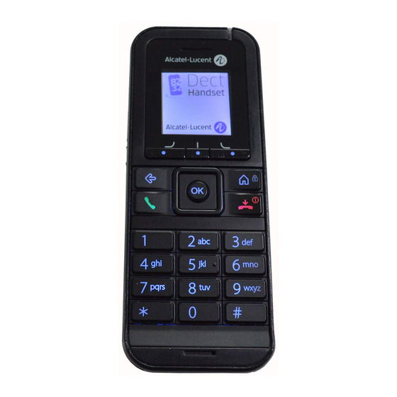 Alcatel Lucent OpenTouch Suite 8232 DECT Handset Gebruikershandleiding