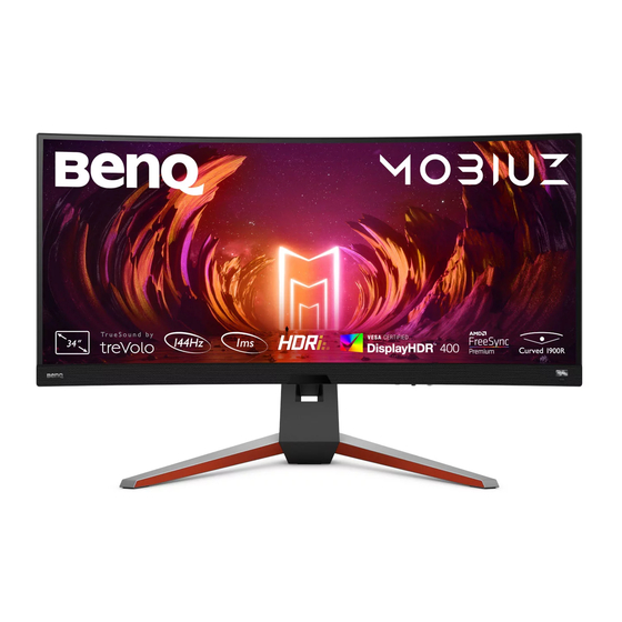 BenQ MOBIUZ EX3415R Gebruikershandleiding