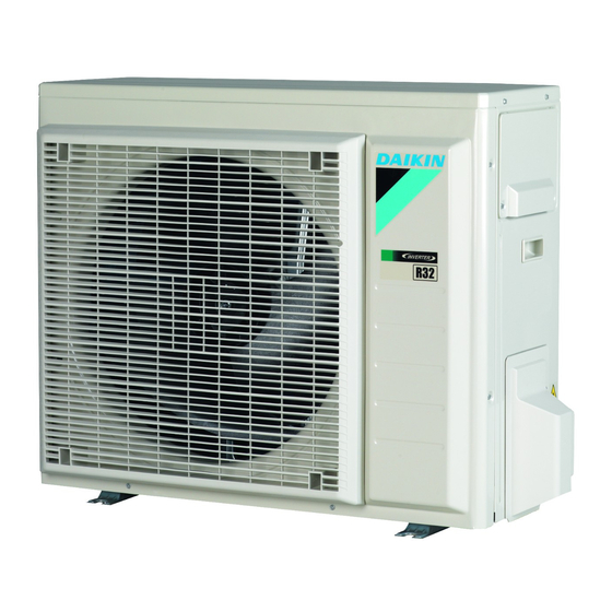 Daikin RXF20C5V1B Uitgebreide Handleiding Voor De Installateur