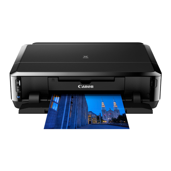 Canon PIXMA iP7200 Series Installatiehandleiding