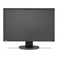 NEC MultiSync PA243W-BK Gebruikershandleiding