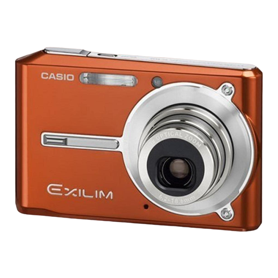 Casio EXILIM EX-S600 Gebruikershandleiding