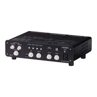 Roland BOSS WAZA Tube Amp Expander Gebruikershandleiding