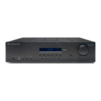 Cambridge Audio Topaz SR10 V2 Gebruikershandleiding