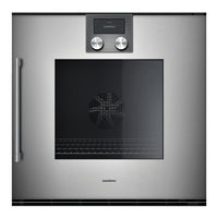 Gaggenau BO 250 Gebruiksaanwijzing