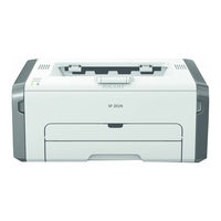 Ricoh SP 201N Gebruikershandleiding