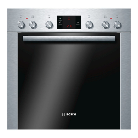 Bosch HEA73B2 0 Series Gebruiksaanwijzing