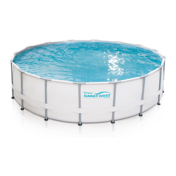 Foto van een Summer Waves Elite Frame Pool
