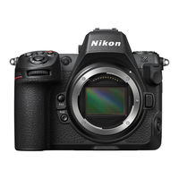 Nikon Z8 Gebruikershandleiding