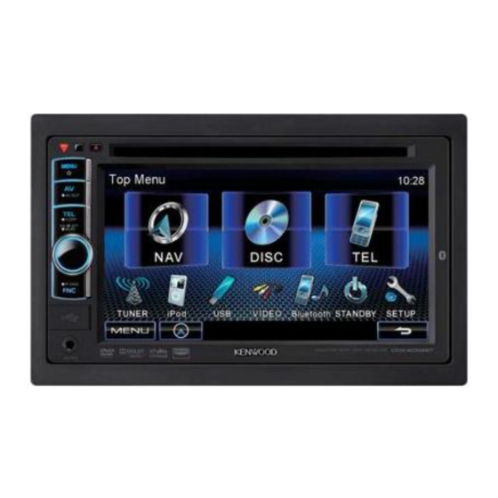 Kenwood DDX4028BT Installatiehandleiding