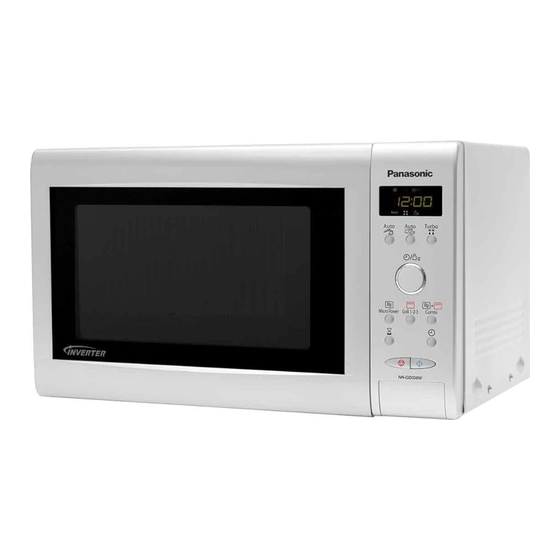 Panasonic NN-GD359W Gebruiksaanwijzing